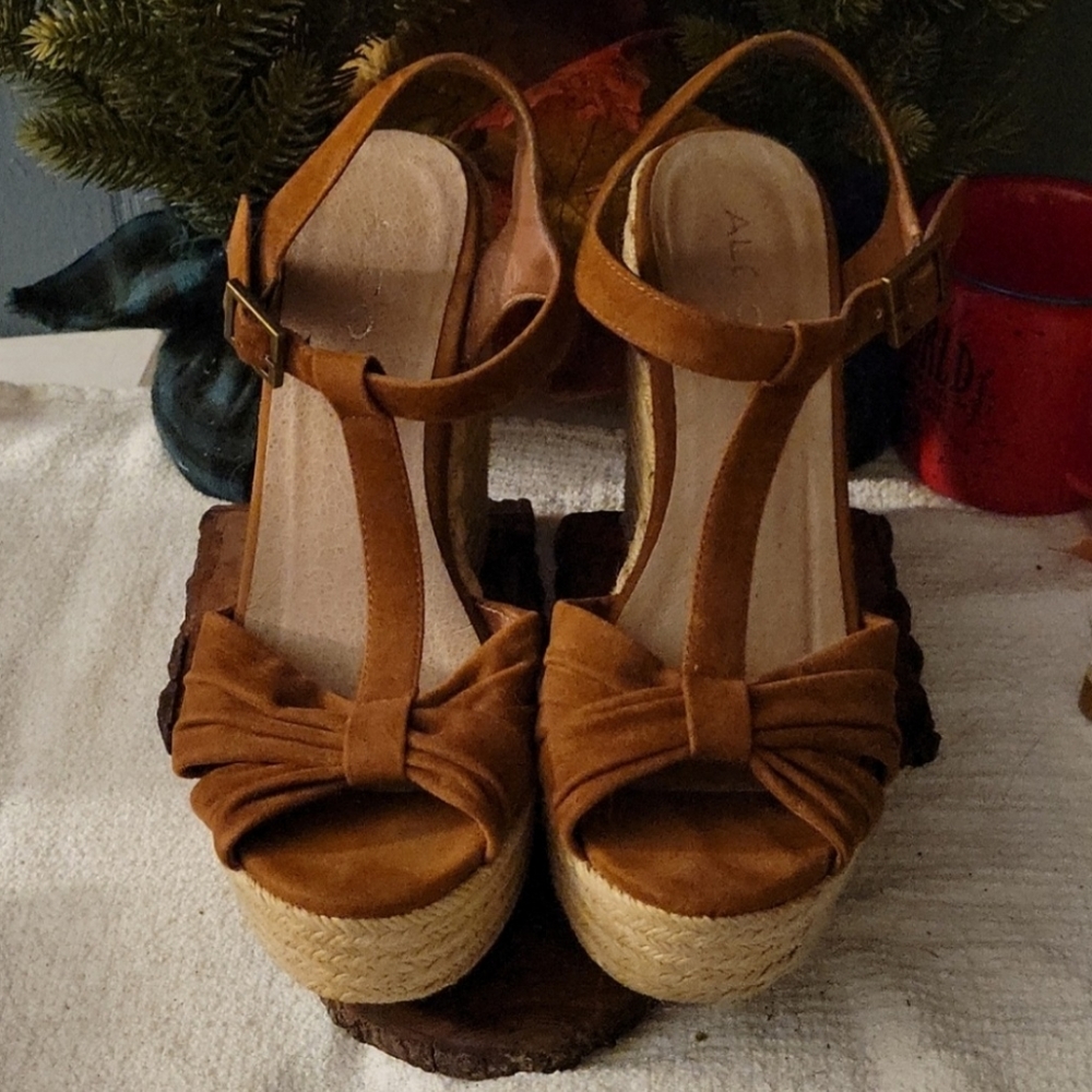 Aldo Patuel Espadrille Wedge Sandals